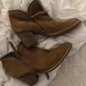 brown booties